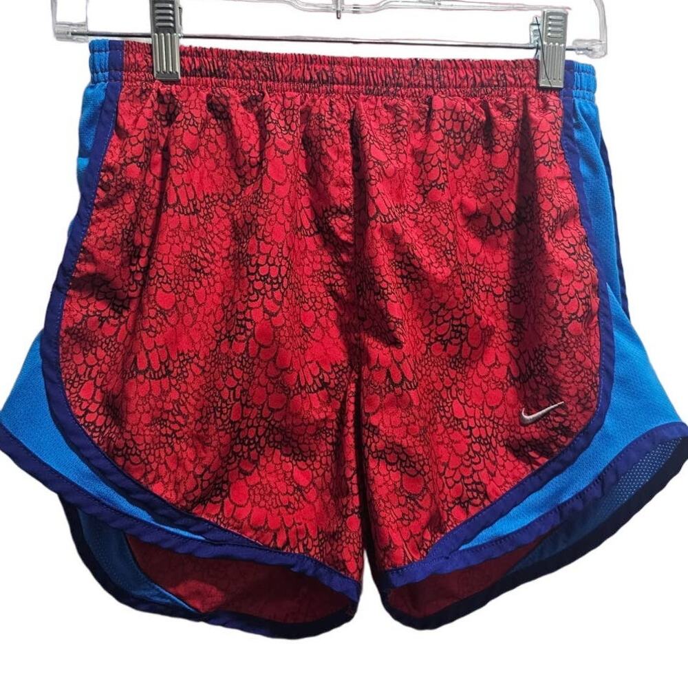 Nike Dri Fit Shorts SIZE Small Red Blue